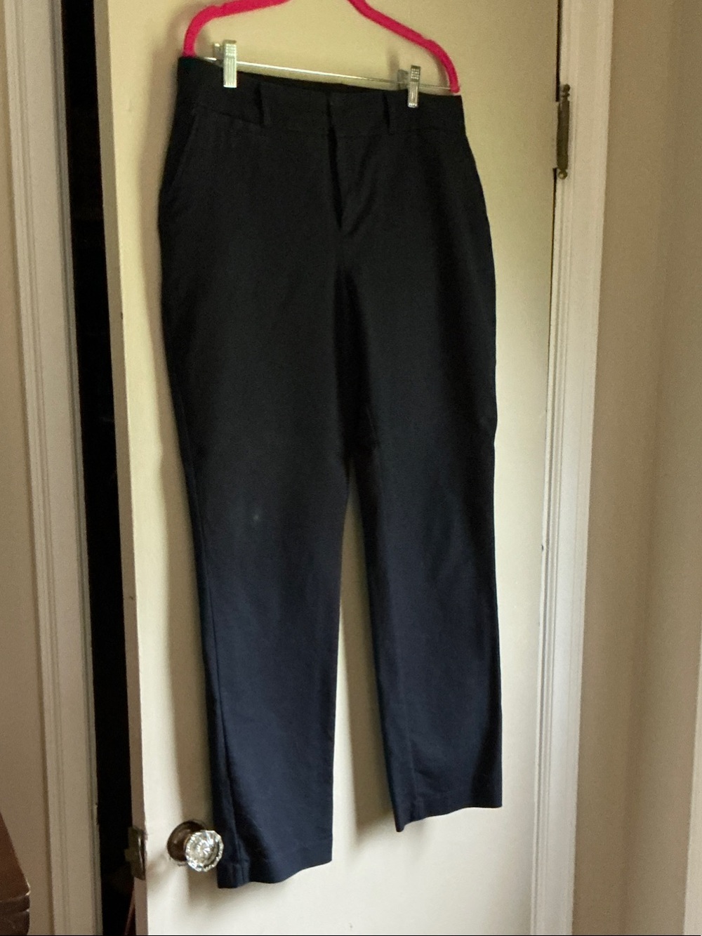 Banana Republic Blue Straight-Leg Women's Pants